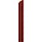 Ekena Millwork Americraft 2-Board (2 Batten) Wood Joined Board-n-Batten Shutters w/Ellipt Top, ARW101BE207X65MRH, PR ARW101BE207X65MRH - alternate 8